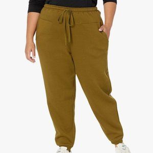 Madewell Plus Size Green Betterterry Pockets Joggers Sweatpants Pants 3X